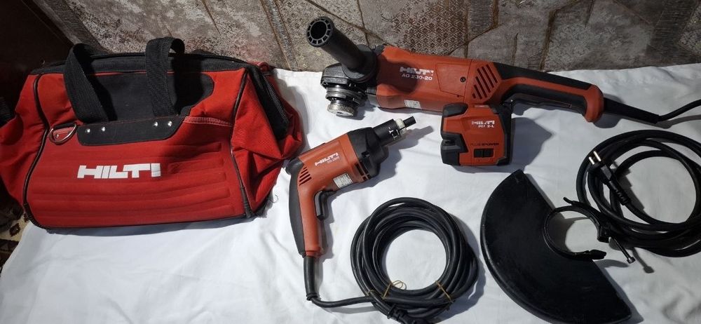 Hilti balgarka drel lazer i sumkasi
