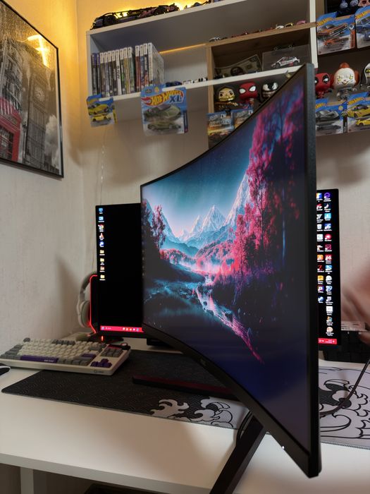 AOC CQ32G4VE 32” 2K 180Hz Gaming Monitor – Гаранция до 23.10.2027