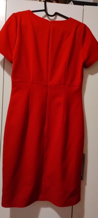 Дамска официална  рокля червена  S-M