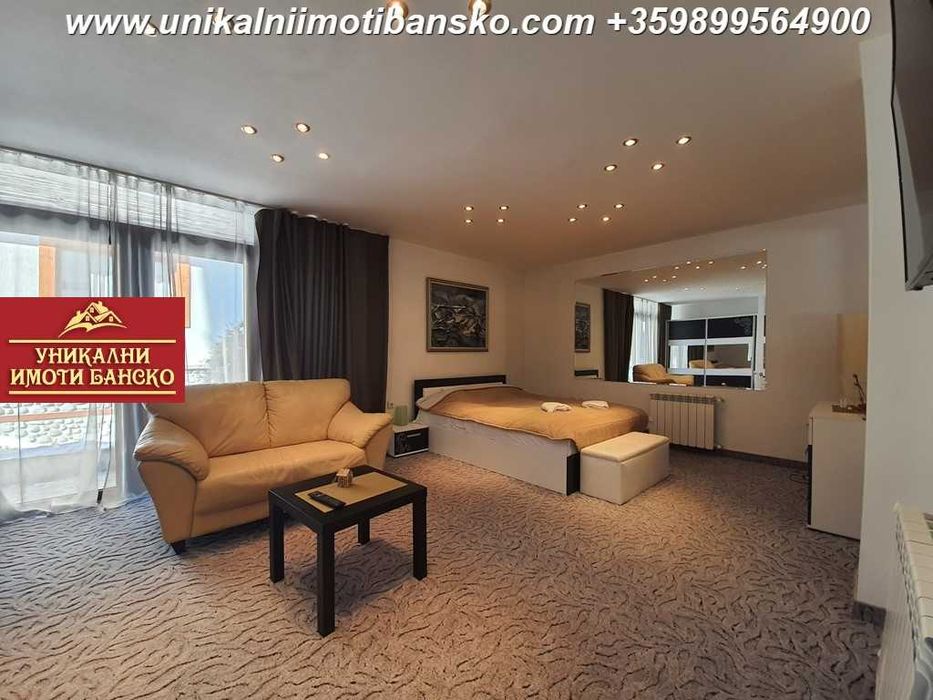 Тристаен апартамент със собствена сауна и парна баня в град Банско