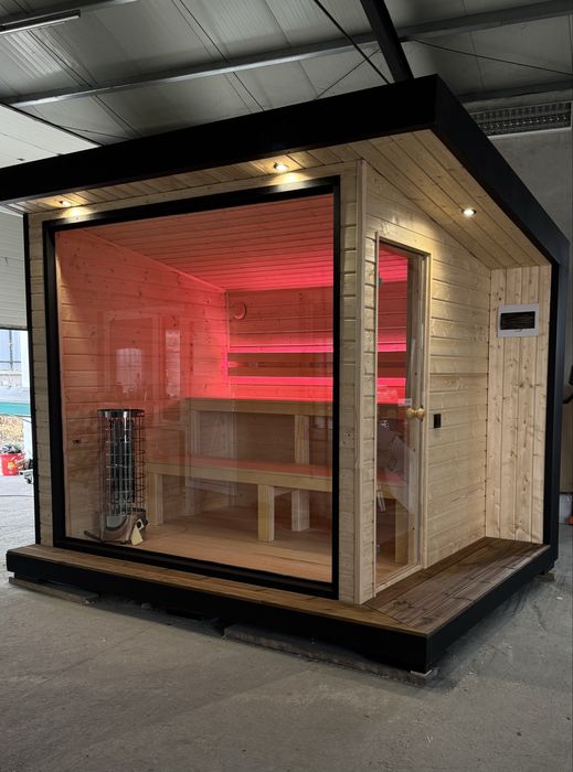 Sauna Exterioara Finlandeza