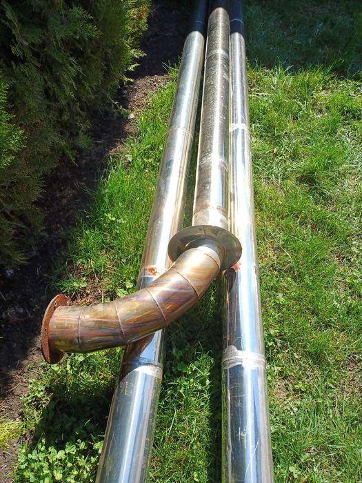 cos de fum metal si inox