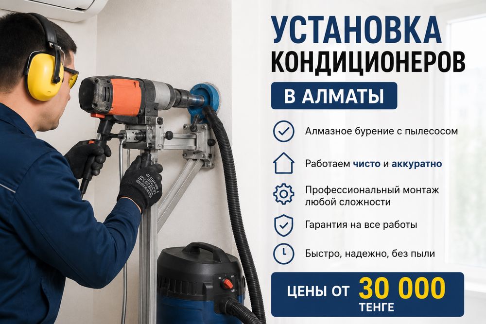 Установка кондиционера