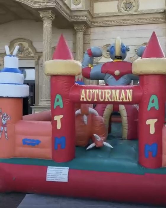 Батут надувной 4*6