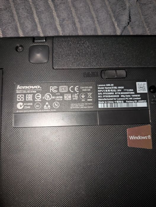 Продам ноутбук Lenovo G50-30.