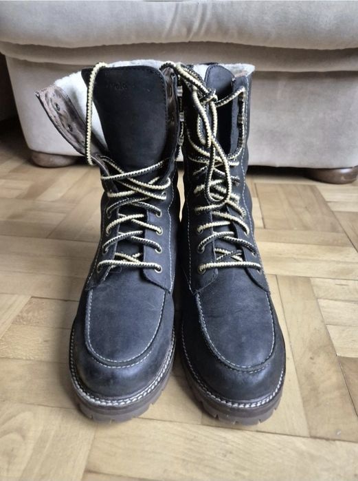 Cizme de iarna, Marc O'Polo, Piele naturală groasă - 40 (26 cm)