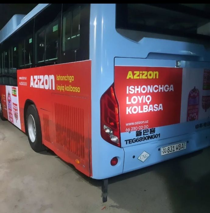 Led ekran va bilbordlarda reklama