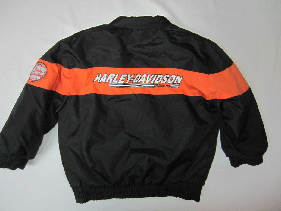 Geaca copil Harley-Davidson,  masura 4T(3-4ani), matlasata, poliester, stare f. buna
