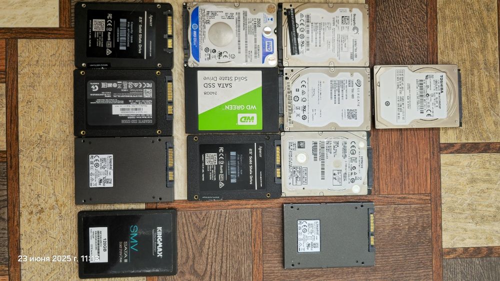 Продам Жёсткие диски разные 3.5; 2.5.