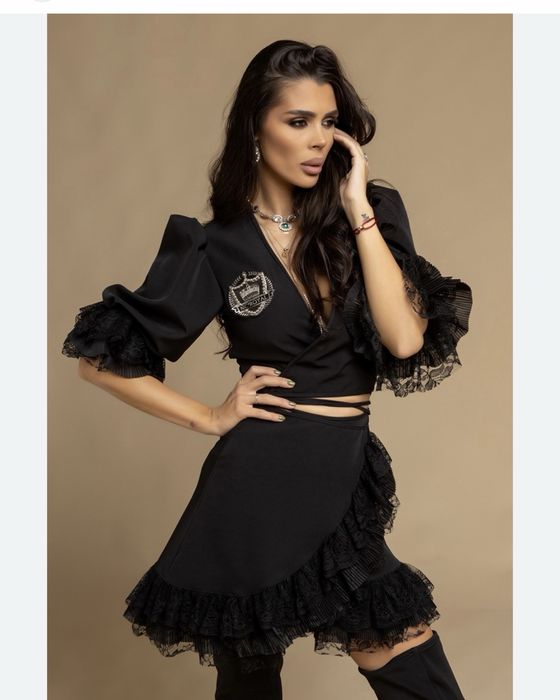 Разкошен ефектен топ Nikole Collection