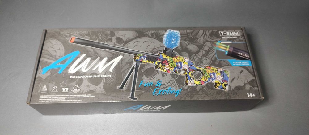 Електрически автомат Гел Бластер с меки топчета