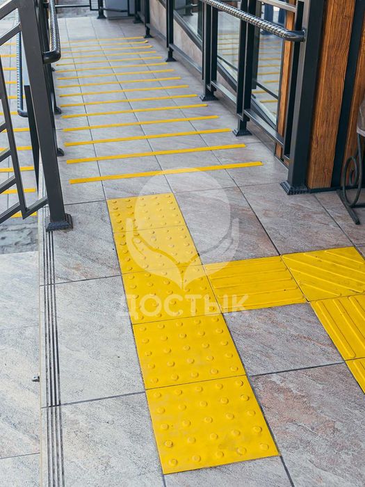 Тактильная плитка для инвалидов: 300х300, 500х500