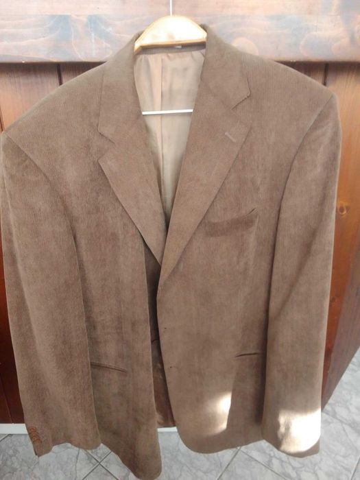Мъжко спортно-елегантно сако, кафяво