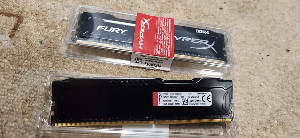 HyperX Fury 2x4gb рам памет