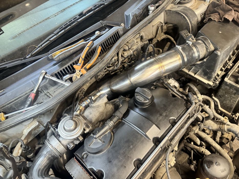 Интейк 1.9PD Custom 90MM пълен комплект intake Yosweld