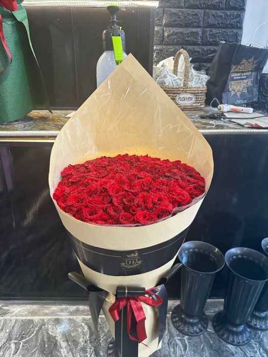 Шымкен қаласы 51роза 101роза 201 розалар бар