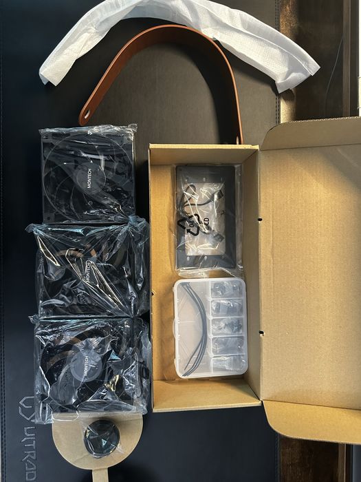 Carcasă PC MONTECH Heritage PRO, Nouă (4x Ventilatoare, Mâner Piele)
