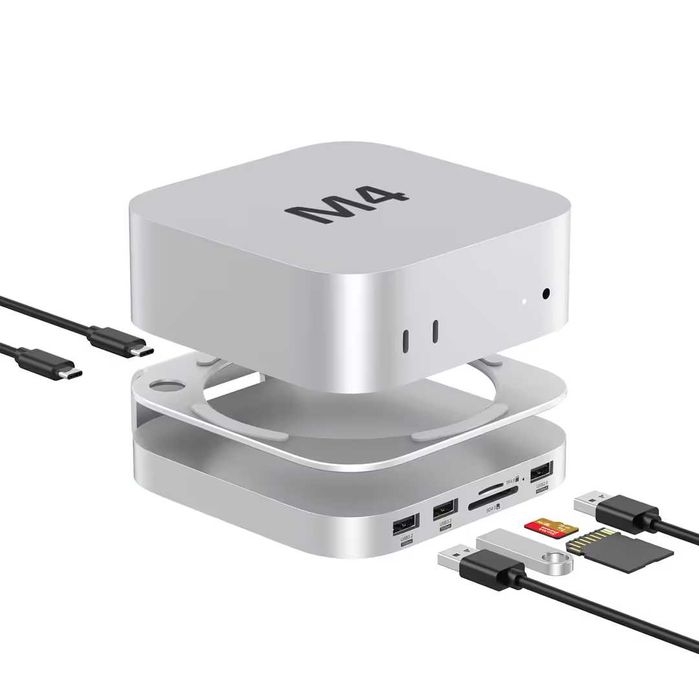 Docking station pentru Mac Mini PC Apple M4/ M4 Pro
