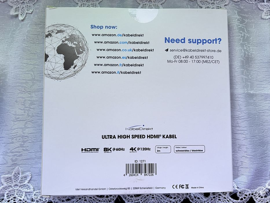 cablu HDMI 8k -4k nou sigilat