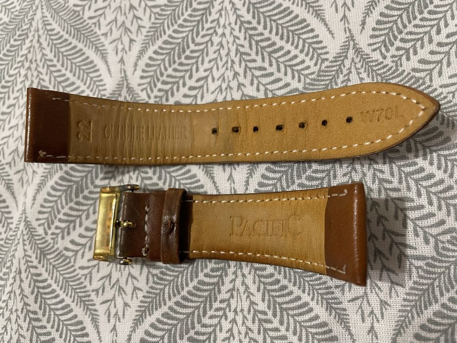 Curea piele maro ceas
