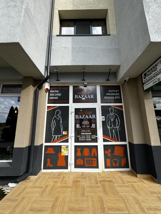 Vând afacere la cheie - Magazin haine Second-Hand funcțional