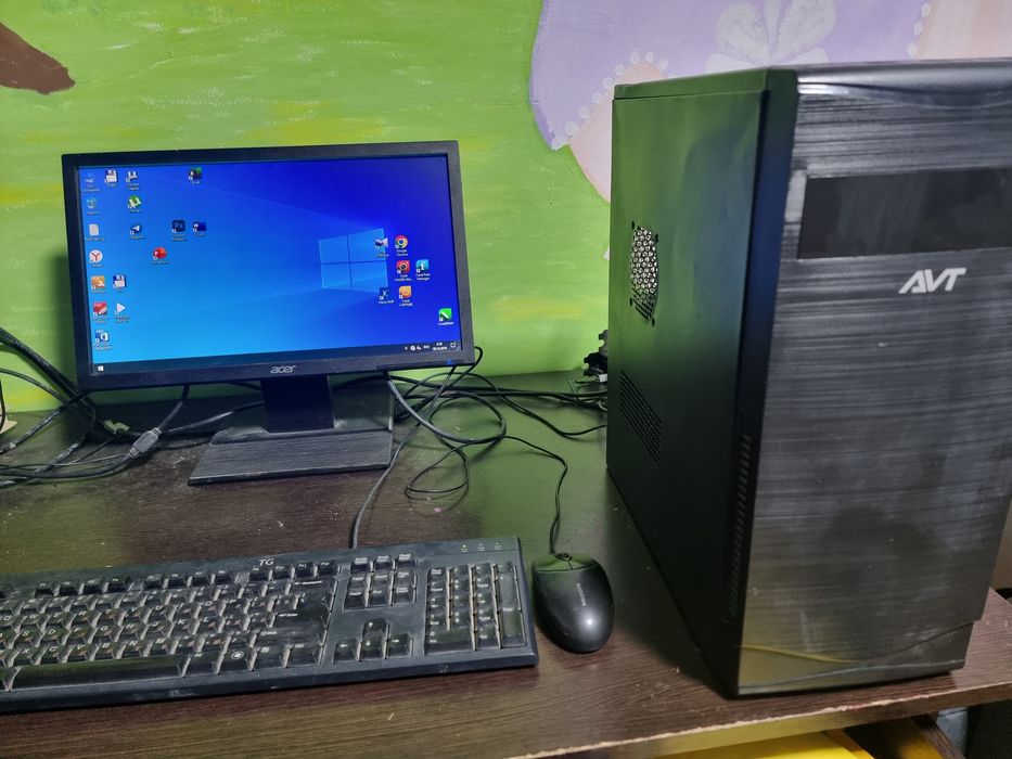 Kompyuter ddr4 9 avlod h310 plata holati yangidek 8 gb ozu 500 gb hdd