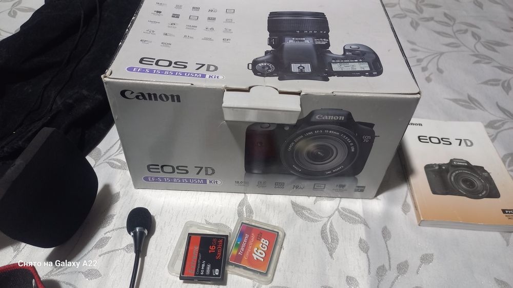 Фотоаппарат canon d7