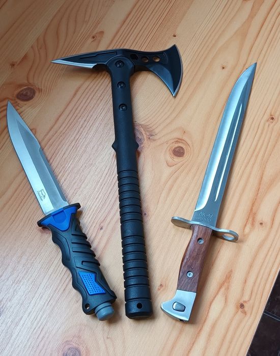 Set 2 Cutite Macelarie + Topor