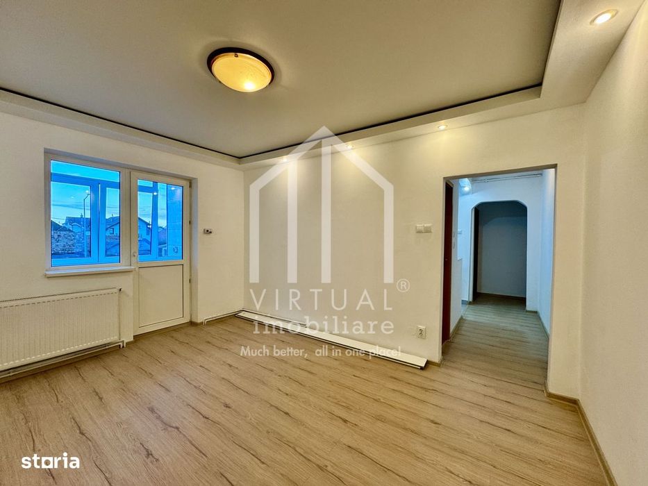 Apartament cu 3 camere, 45mp utili+balcon, etaj 1/4, Ciresica