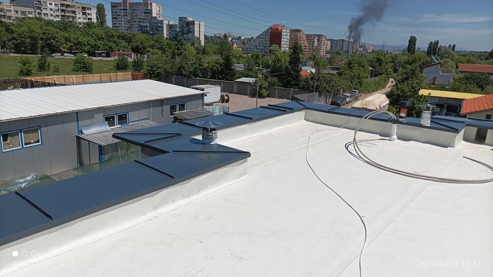 Производство на Капандури и Шапки за комини!Полагане на хидроизолации!