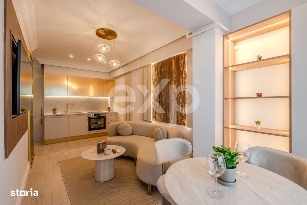Studio nou Ivory Residence Pipera - Complet mobilat si utilat