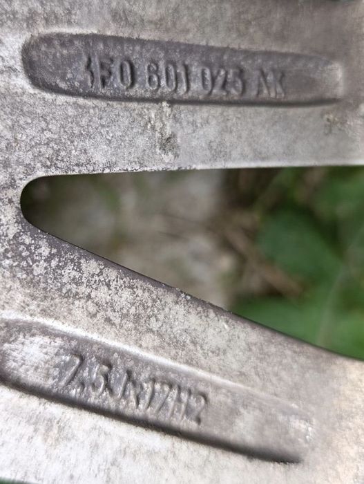 Ауди Audi A6 A4 алуминиеви джанти 17 оригинални