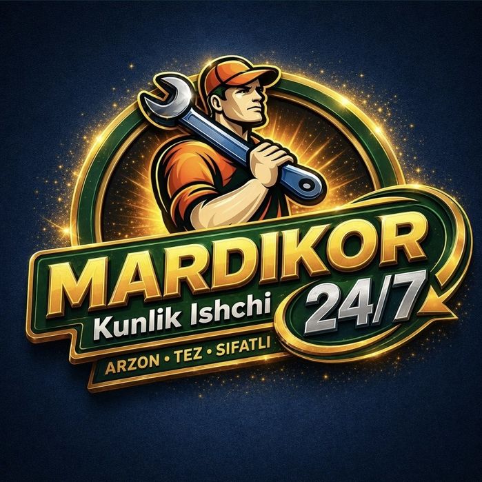 Mardikor kunlik ishchilar bor 24/7 Toshkent