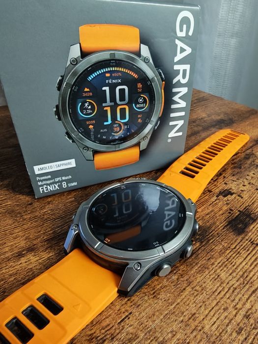 Garmin Fenix 8 Sapphire Amoled Titanium 51 mm
