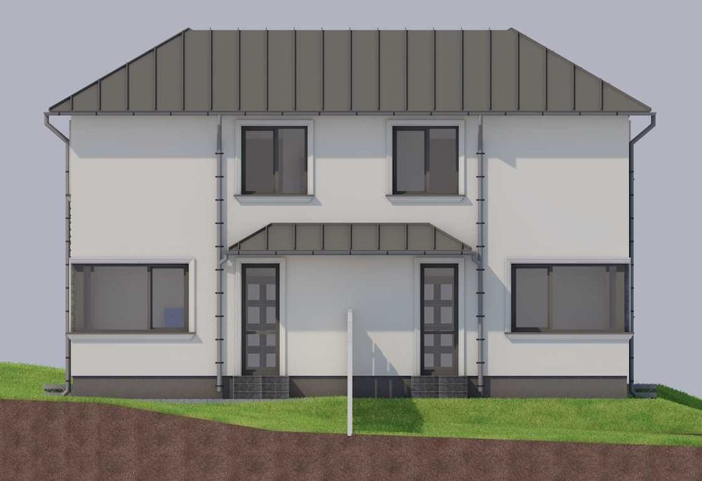 Case nZEB – Duplex modern, eficienta energetica ridicata