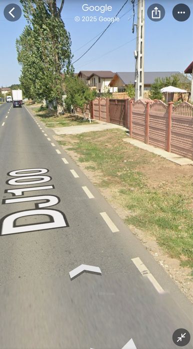 Teren Intravilan Ganeasa Ilfov Central la DJ 100