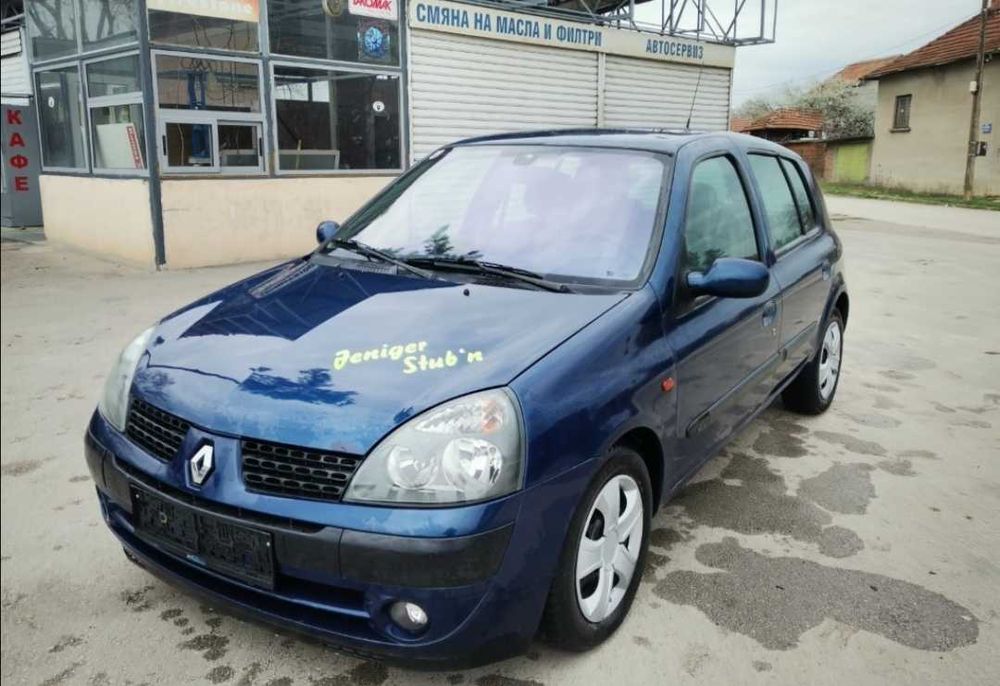 Ляв L Фар Рено Клио/Renault Clio 2003--2007 сив рефлектор оригинален