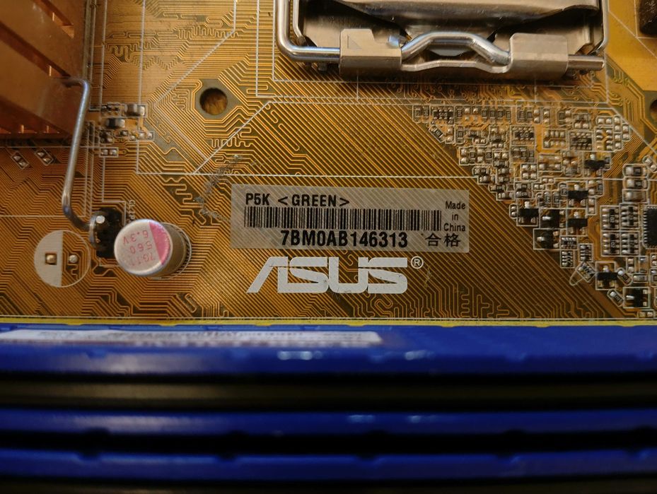 Дънна платка ASUS + CPU + RAM