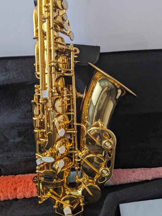 Саксофон альт. Музыкальный инструмент. Новый.