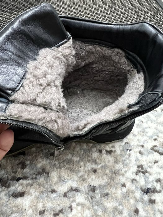 Продам сапоги кожа