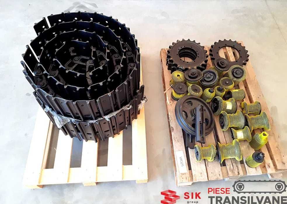 Șenile din oțel cu papuci pentru miniexcavator Yanmar VIO25