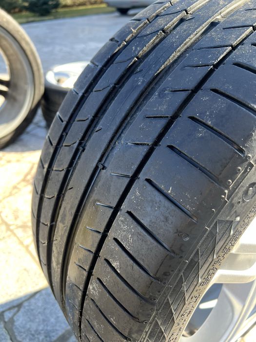 Jante Audi R19 5x112 + Anvelope Continental de vara 255/35/19