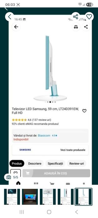 Televizor samsung full hd