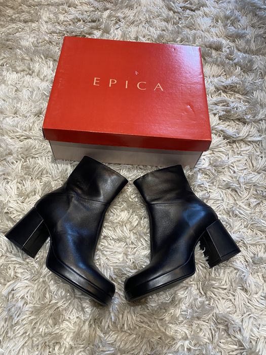 Botine Epica Noi din piele