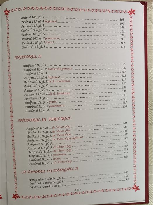 Vând Imnologhion Liturgic pe notație psaltică