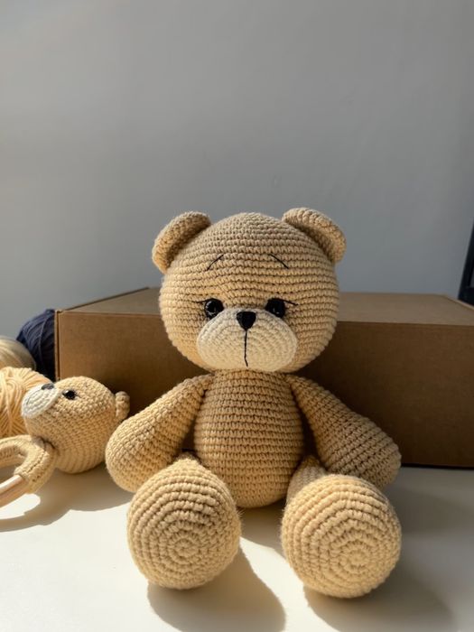 Вязаные игрушки ручной работы