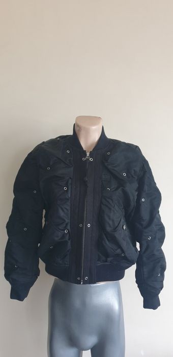 G -  Star Cropped Party Bomber Jacket / S ОРИГИНАЛ! Дамско бомбер Яке