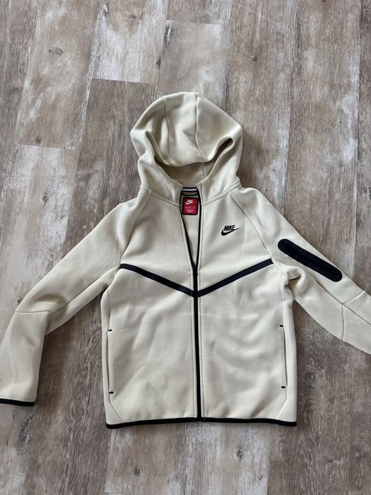 Bluza trening Nike tech light khaki/black