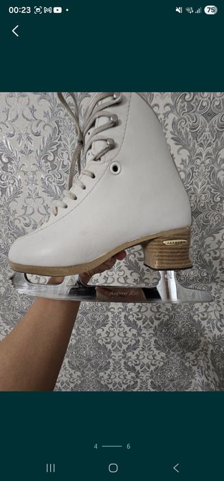 Фигурное катание,  коньки, Jackson, размер 32.5