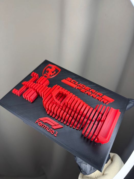 Formula 1 – Ferrari-inspired 3D детайл